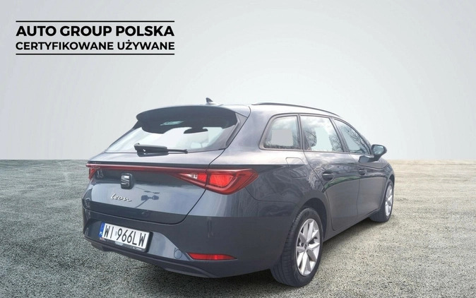 Seat Leon cena 99900 przebieg: 74856, rok produkcji 2021 z Gozdnica małe 379